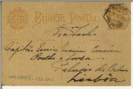 Bilhete postal para Eurico Cameira e Sousa 