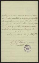 Carta de G. J. C. Henriques a Teófilo Braga