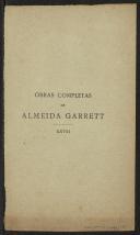 Obras completas de Almeida Garrett - XXVIII
