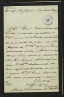 Carta de Manuel Francisco da Mota a Teófilo Braga