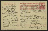 Bilhete-postal de José Salazar a Teófilo Braga