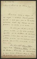 Carta de Antonio S. Moguel, do Ateneu de Madrid, a Teófilo Braga