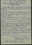 Carta de Almaquio Dinis a Teófilo Braga