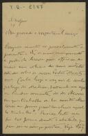Carta de Adolfo Loureiro a Teófilo Braga