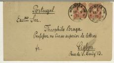 Carta de Wilhelm Storck para Teófilo Braga