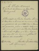 Carta da Direcção do Centro Escolar Almirante Reis a Teófilo Braga