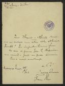 Carta de França Borges a Teófilo Braga