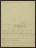 Carta de Isabel Luísa Pranchas para Teófilo Braga