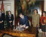Visita de Estado de SS. EE. El Presidente de la República Portuguesa y Sra. De Sampaio