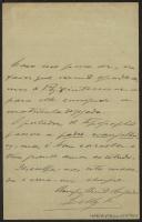 Carta da Livraria Chardron a Teófilo Braga