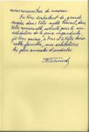 Carta de N. Tchenok (?) para Francisco da Costa Gomes