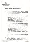 Memorando relativo às negociações entre a Câmara Municipal de Lisboa e o Banco de Portugal 