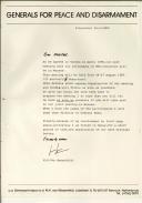 Carta de Michiel H. Von Meyenfeldt para Francisco da Costa Gomes
