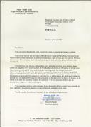 Carta de Omar El-Hamdi para Francisco da Costa Gomes