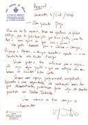 Carta de Manuel Ivo Cruz para Jorge Sampaio 