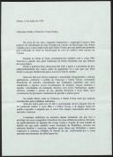 Carta de Alexandre Teles Grilo para Francisco da Costa Gomes e Maria Estela Costa Gomes.