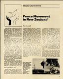 Peace movements in New Zealand