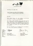 Carta de Jacques Denis e Daniel Cirera para Francisco da Costa Gomes