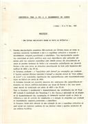 Cópia do manifesto da Comissão para a Conferência para a Paz e o Desarmamento na Europa realizada em Lisboa, 12 e 13 de dezembro de 1981