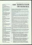 SWAPO Information Bulletin