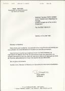 Carta de Roger Dafflon para Francisco da Costa Gomes