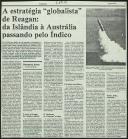 A estratégia "globalista" de Reagan: da Islândia à Austrália passando pelo Índico.